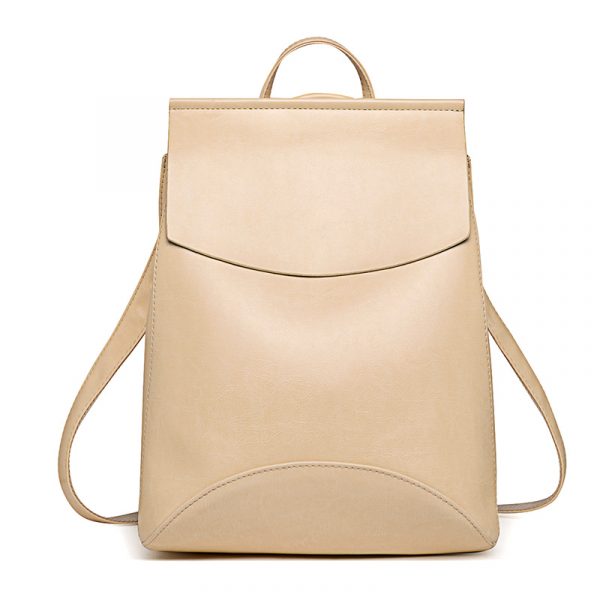 Fashionable Women's Leather Backpack