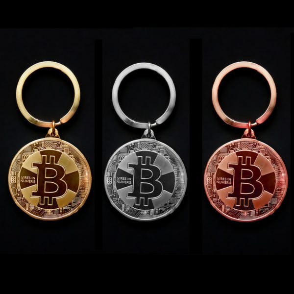 Bitcoin Coin Key Chain 1