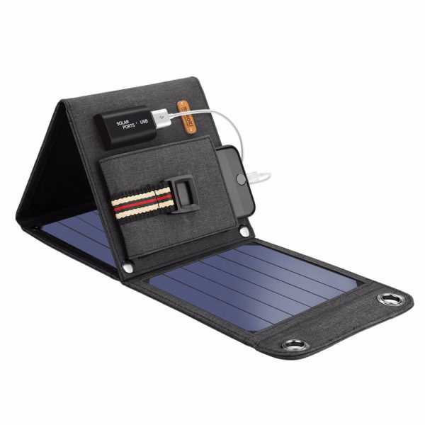 14W Solar Cell Phone and Laptop Charger