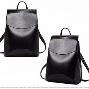 Fashionable Women's Leather Backpack