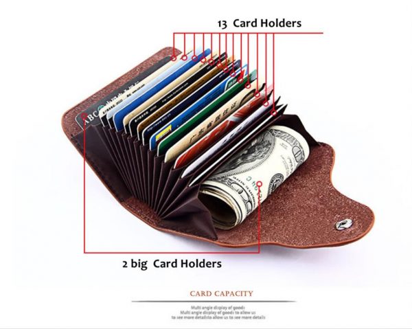 Leather Business Card Holder - Comparison