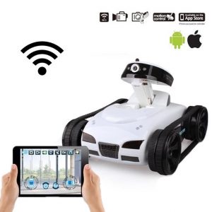 Mini WiFi RC Tank with Camera Support - 3
