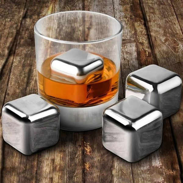 Stainless Steel Whiskey Cubes - 2