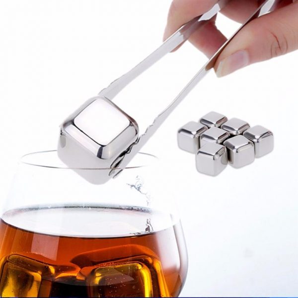 Stainless Steel Whisky Cubes