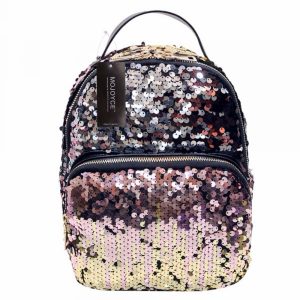 Women's PU Leather Sequins Backpack - Bling Backpack