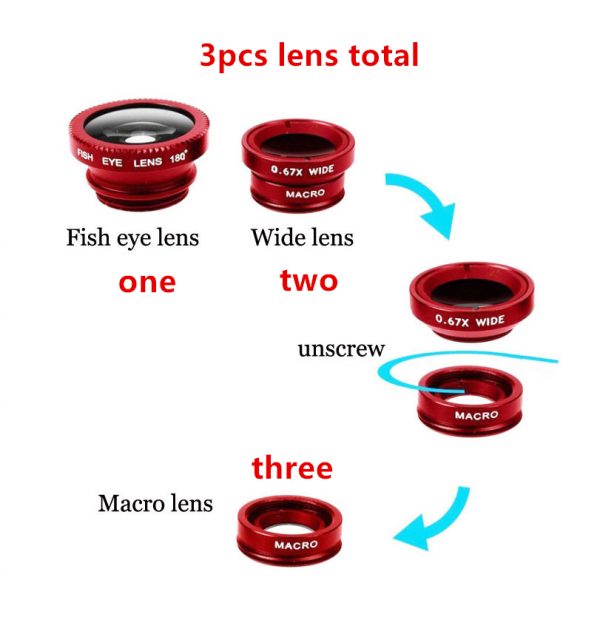 Lens Kit For Mobile Phone