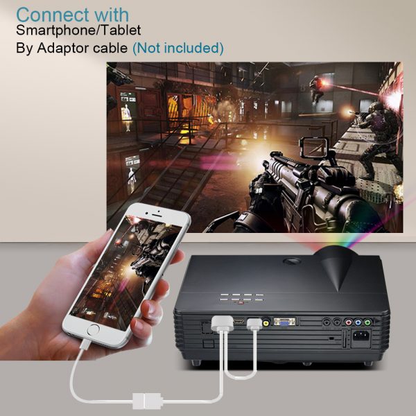 Smart LED Projector For Home Theater
