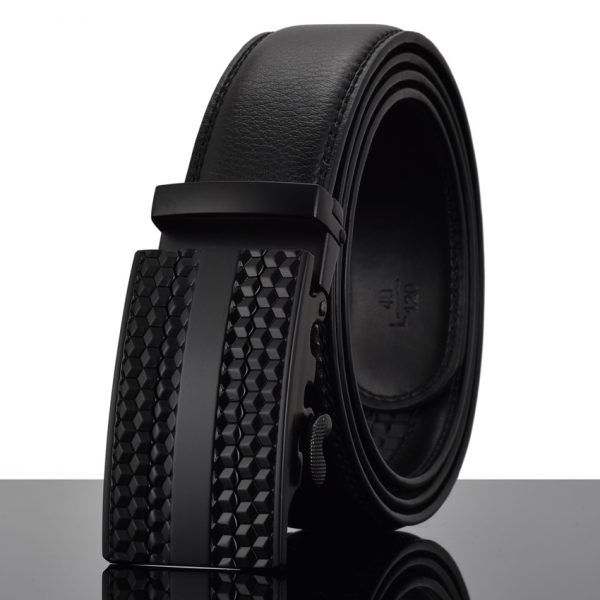 Men's Automatic Buckle Leather Luxury Belts 3