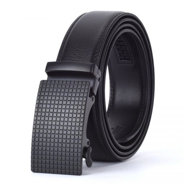 Men's Automatic Buckle Leather Luxury Belts 4