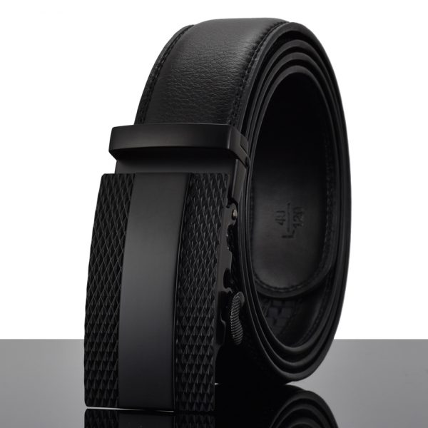 Men's Automatic Buckle Leather Luxury Belts 1