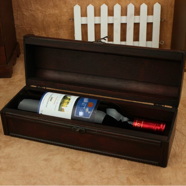 Vintage Wooden Wine Gift Box