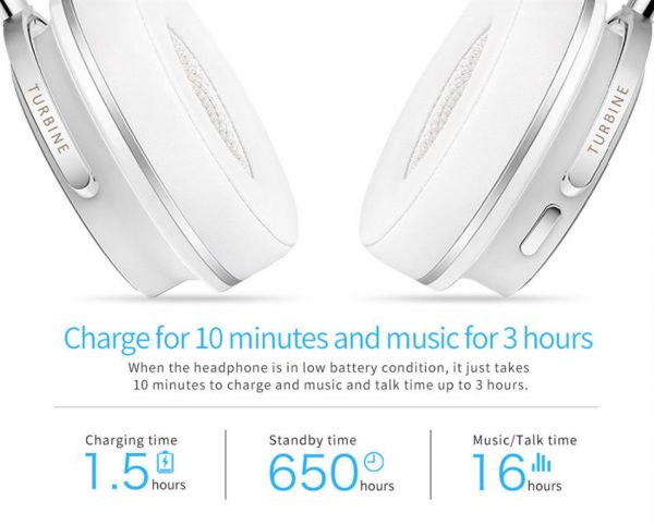 Active Noise Cancelling Wireless Bluetooth Headphones - 9