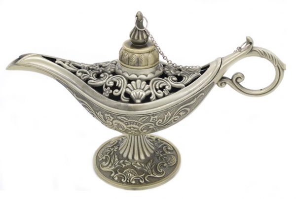 Classic Aladdin Magic Genie Lamp - Bronze