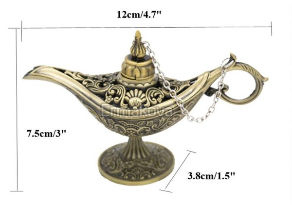 Classic Aladdin Magic Genie Lamp - Size