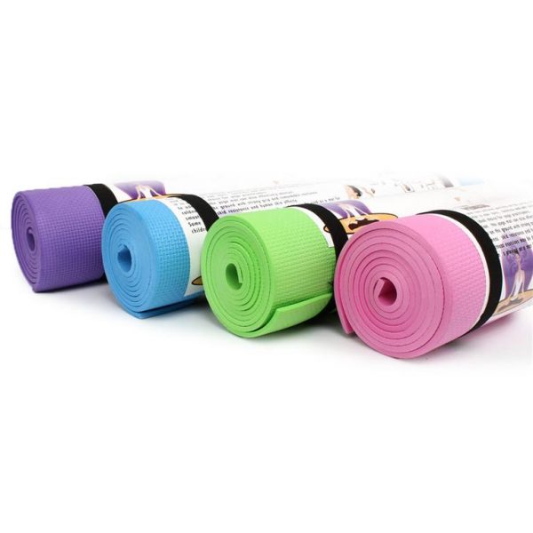 Foam Yoga Mat for Exercise Yoga and Pilates - Colours