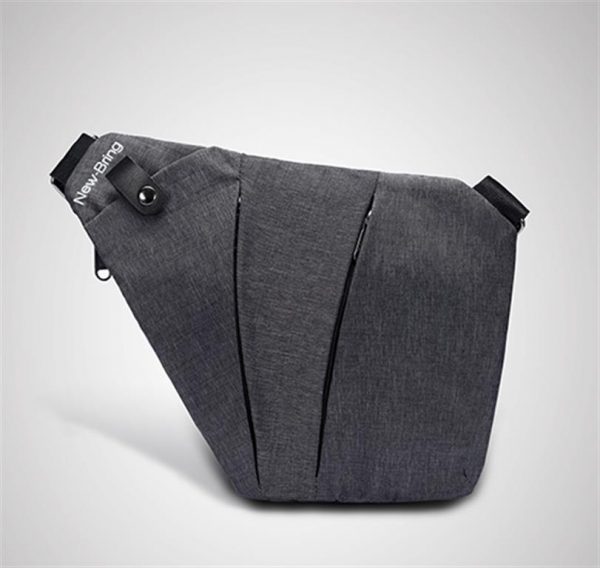 Men's Compact Single Shoulder Crossbody Bag - Front