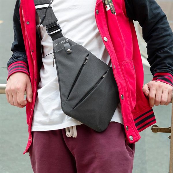 Men's Compact Single Shoulder Crossbody Bag - Model 3