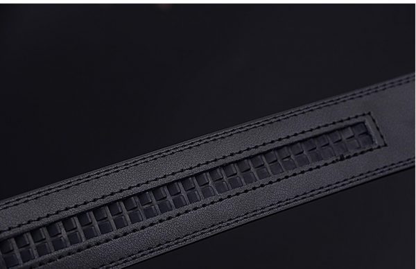 Men's Genuine Leather Belt - 4