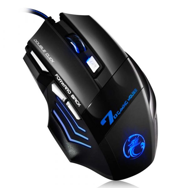 Professional Wired Gaming Mouse - 7 Button - 10