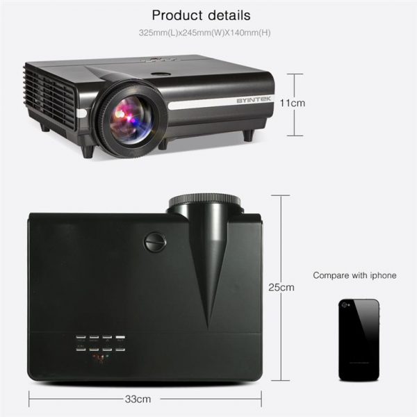 Smart LED Projector For Home Theater - Details