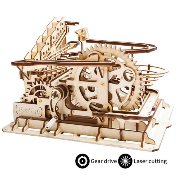 Waterwheel Coaster Wooden Model Kit