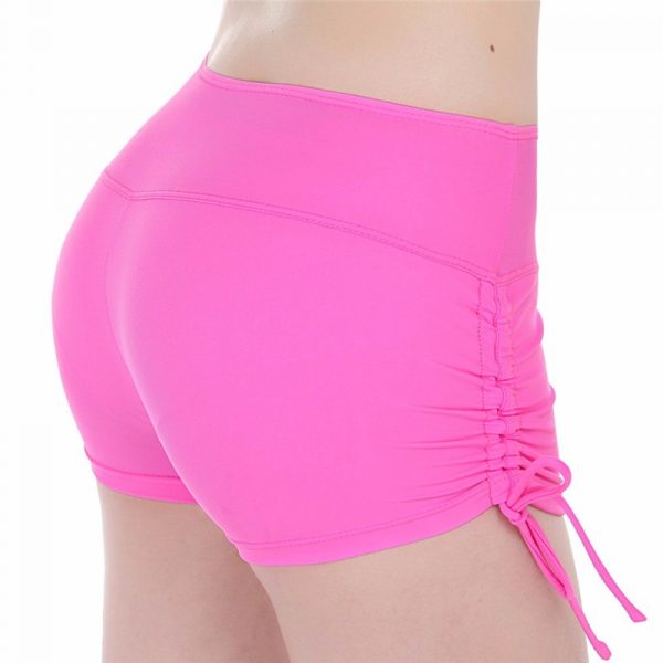 Women's Yoga Shorts - Quick Dry - pink