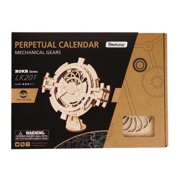 DIY - 3D Perpetual Calendar Puzzle - Box