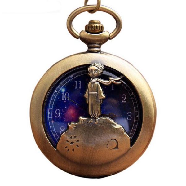 Little Prince Pocket Watch With Chain For Children