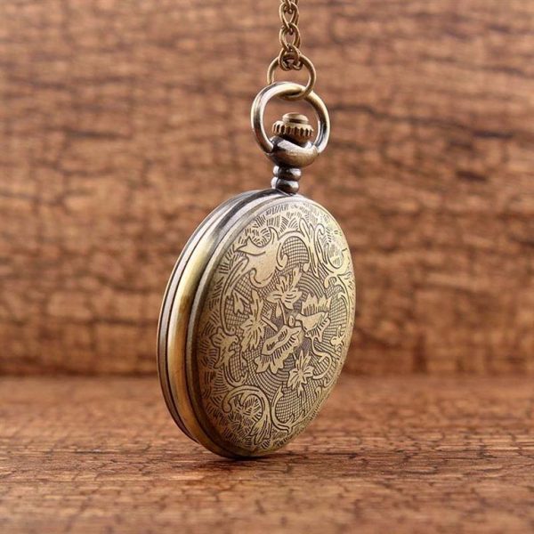 Little Prince Pocket Watch With Chain For Children - Back