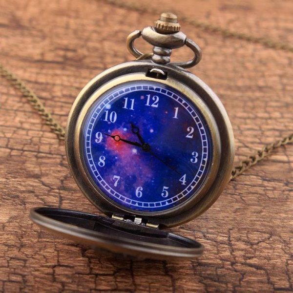 Little Prince Pocket Watch With Chain For Children - Face 2