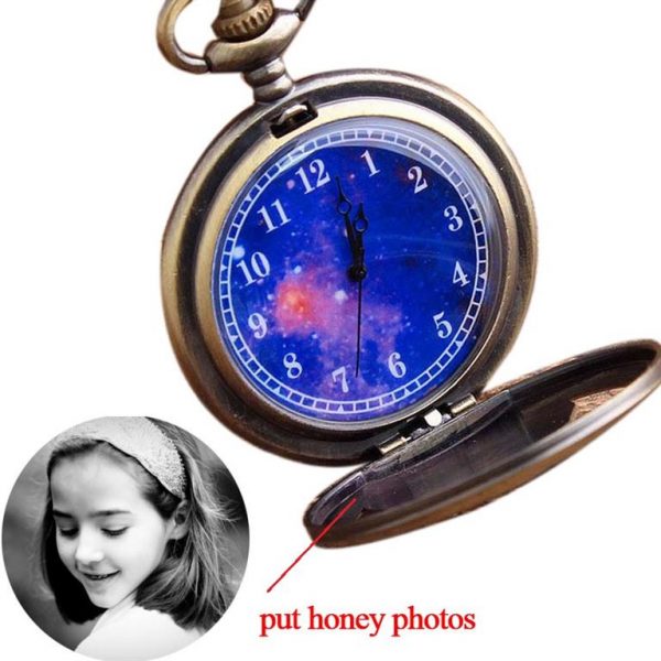 Little Prince Pocket Watch With Chain For Children - Photo