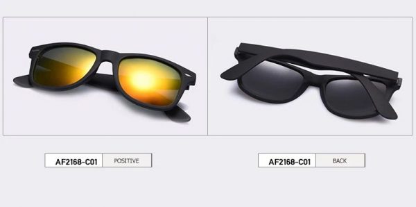 Men's Fashion Polarized Sunglasses UV400 - C01 - Profile