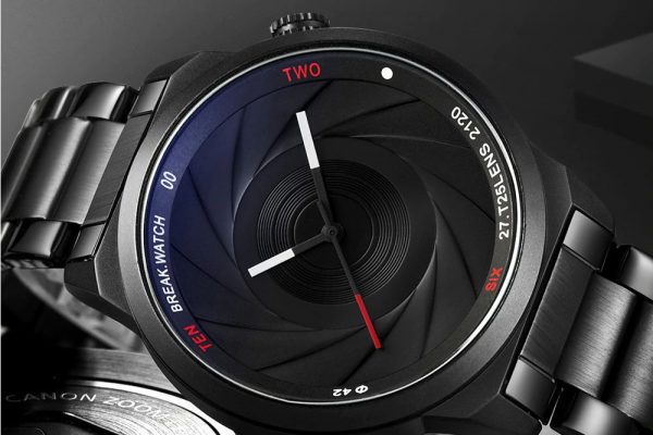 Men's Photographer Series Camera Style Watch - Face