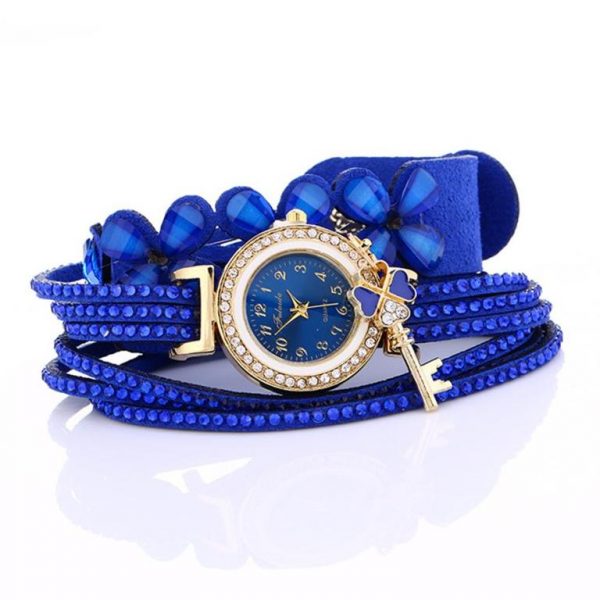 Women's Charm Bracelet Watch - Side