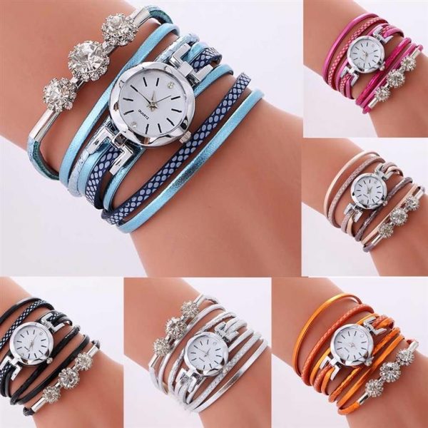 Women's Luxury Rhinestone Bracelet Watch - Views
