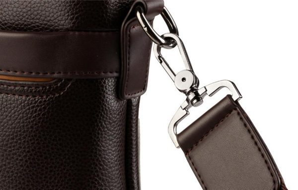 Men's Casual Leather Bag Set - Clip