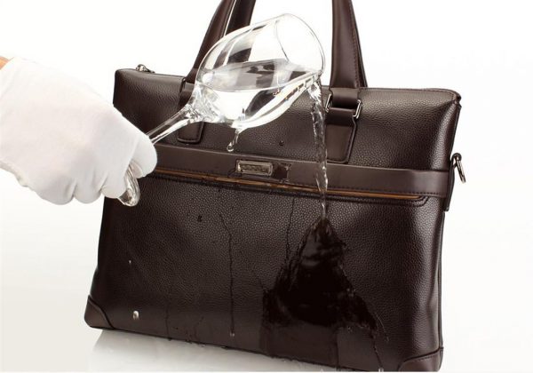 Men's Casual Leather Bag Set - Waterproof