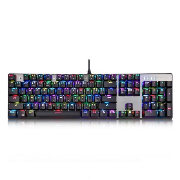Wired Backlit Mechanical Gaming Keyboard - Front