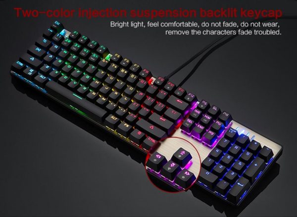 Wired Backlit Mechanical Gaming Keyboard - Suspension