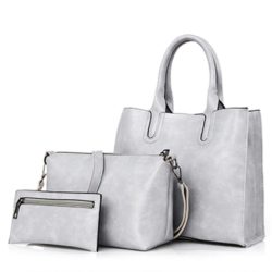Women's High Quality 3 Set Handbags - beige