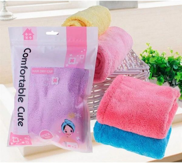 Women's Super Absorbent Quick-Drying Hair Towel - Package