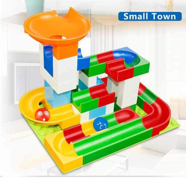 52 Piece Marble Maze Construction Set - Small Town
