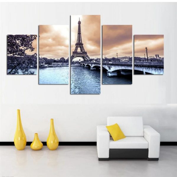 Paris Eiffel Tower Canvas Print - Model 2