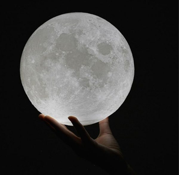 3D Night Light Moon Lamp - 2