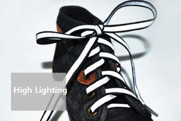 Luminous Glowing Shoelaces - white
