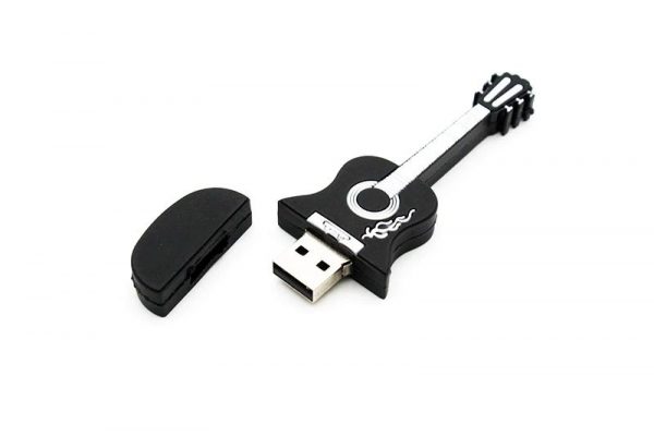 Musical Instrument USB Drive - Guitar Open