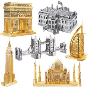 3D Metal Model Building Kits - Famous Buildings