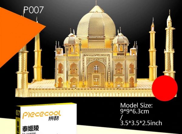 3D Metal Model Building Kits - Famous Buildings - Taj Mahal - 2