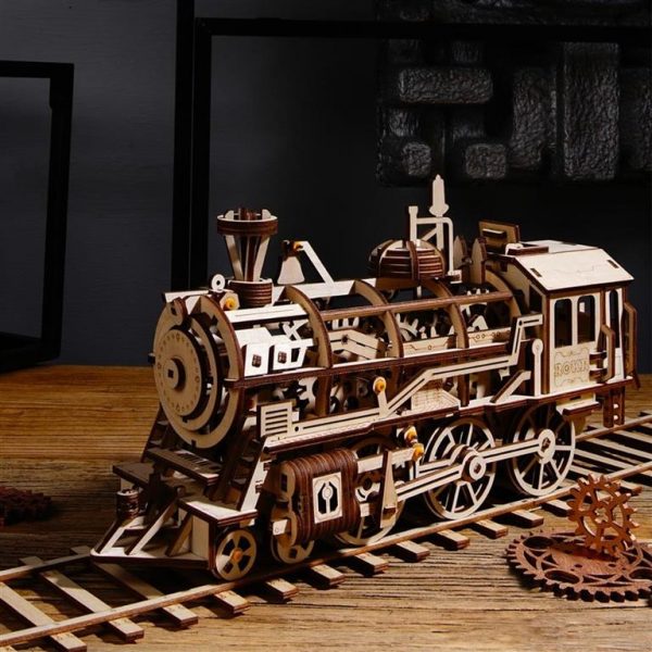 DIY 3D Wooden Train