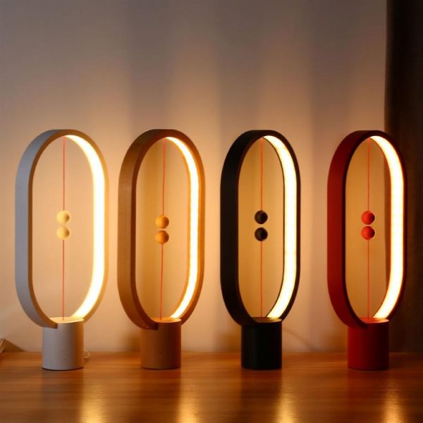 LED Night Light With Magnetic Balls Switch